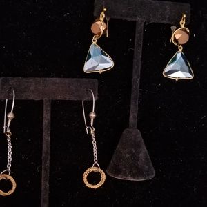 Wire Wrapped Earring Set